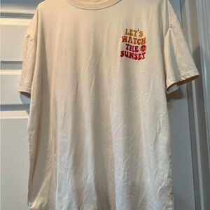 Cream Graphic T-Shirt